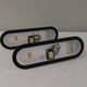 Set of two Italian design wall lights "Dui" by Vico Magistretti for Artemide