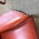 Cognac CAB Cassina 2-seater leather sofa
