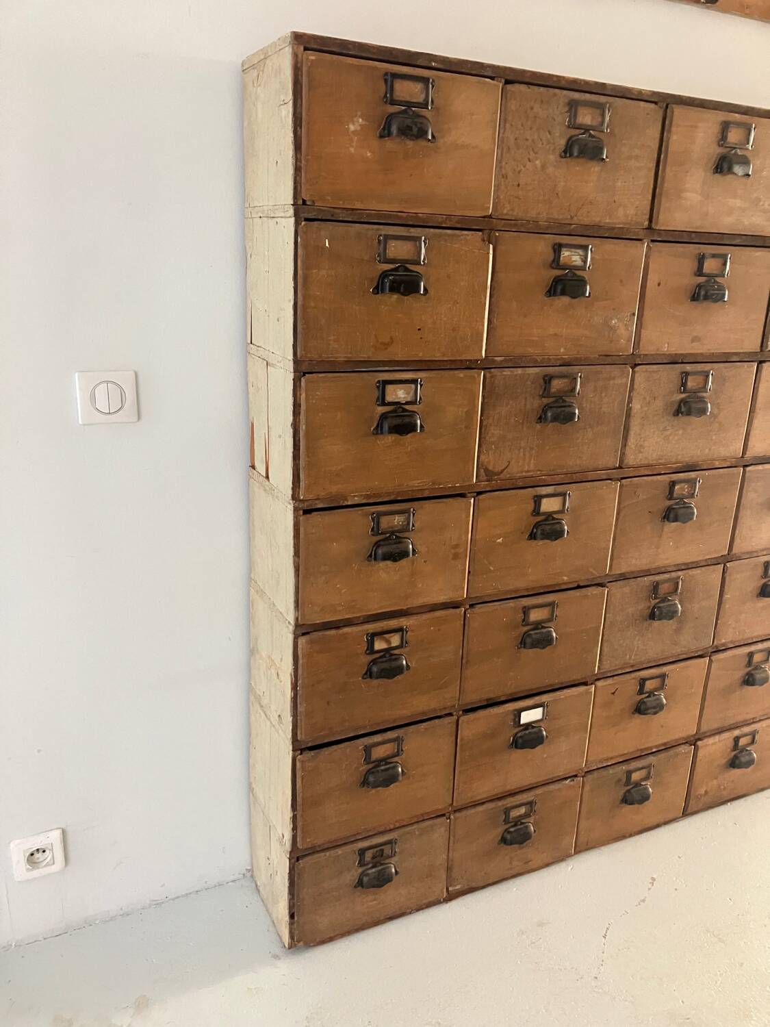 28-drawer craft cabinet