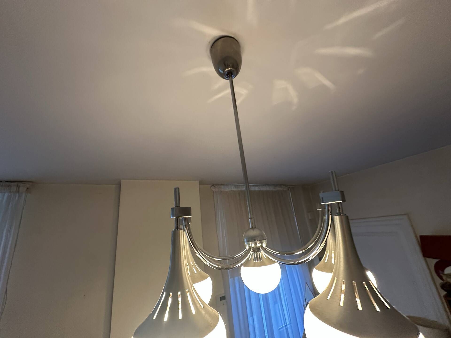 Lustre 5 feux Sciolari