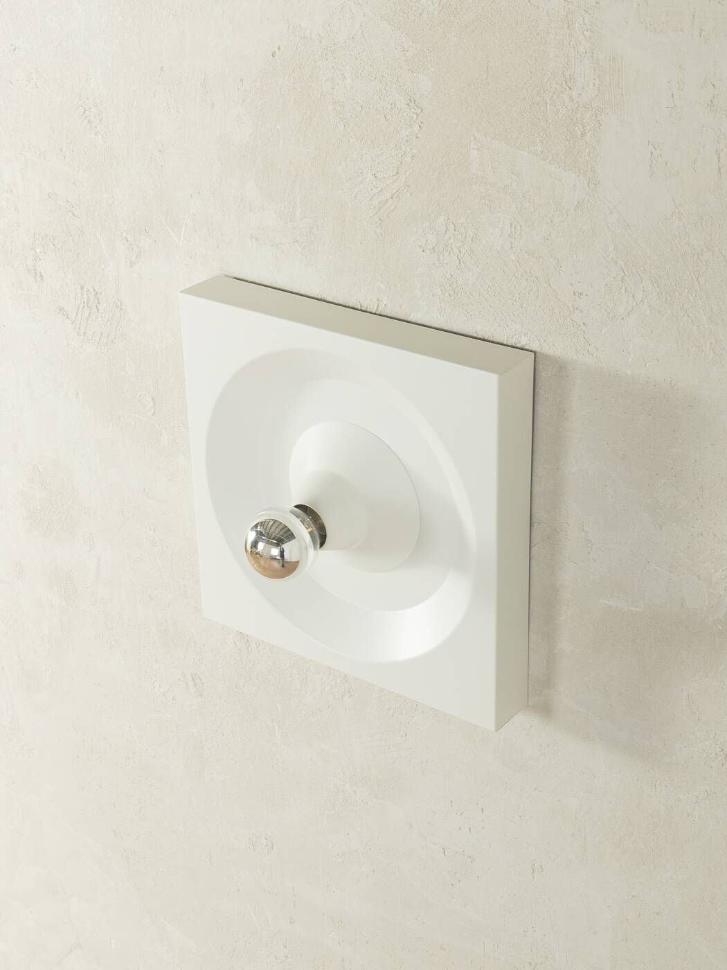 Kaiser Leuchten | Klaus Hempel – Minimalist Space Age wall and ceiling lamp, 1970s