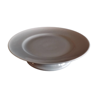Plat à entremet en porcelaine de Paris