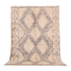 Vintage Beni Ourain rug Handmade 190 x 267 cm - Moroccan Berber Wool Rug