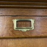 Parisian cabinet vintage solid oak