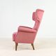 Fritz Hansen, Wingback Chair Model “FH 8023”, Denmark c.1950