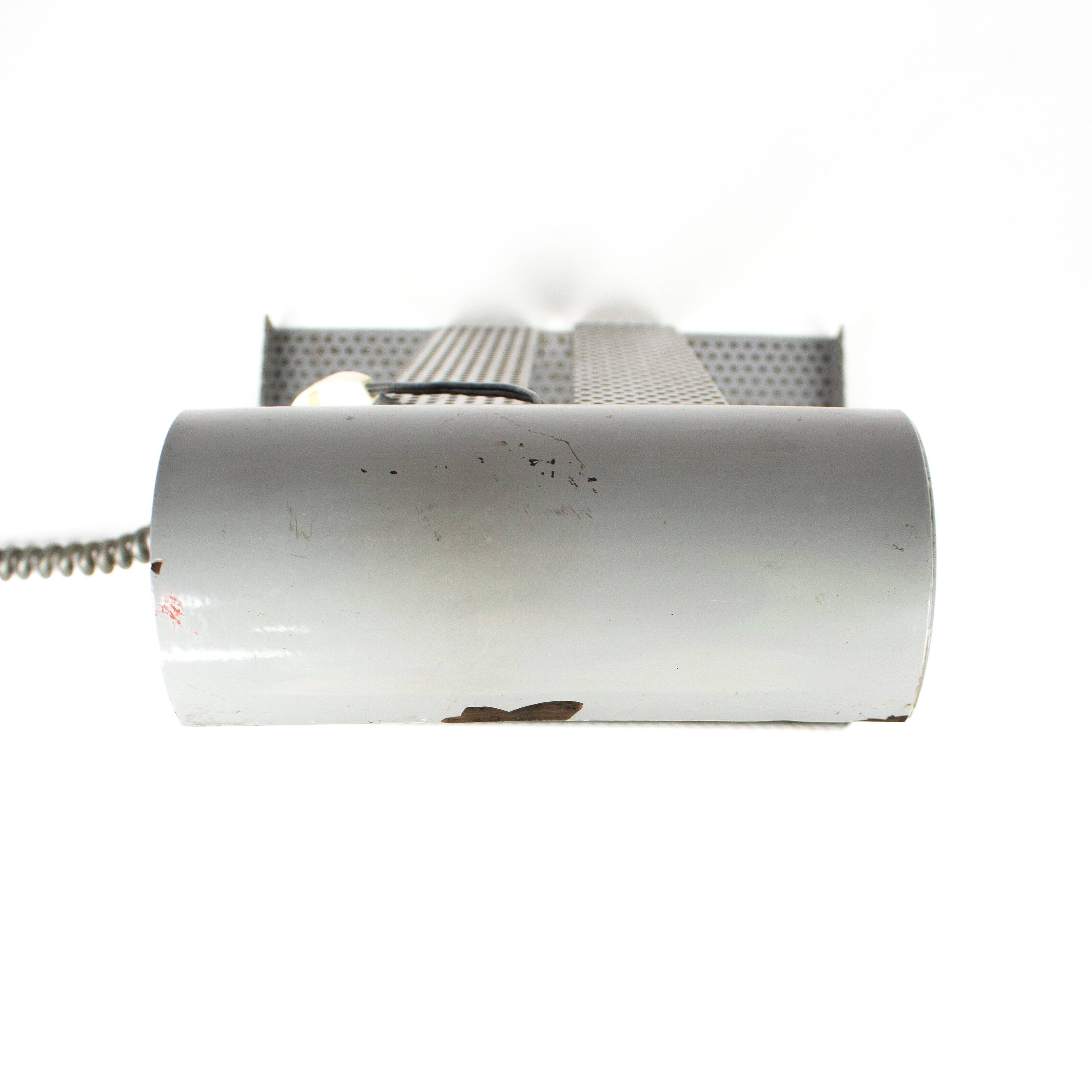 Vintage 60s design desk lamp in Matégot style