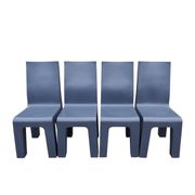 4 chaises du musée Richard Hutten, années 1990