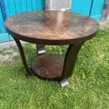 Art Deco rosewood pedestal table
