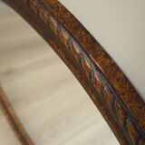 Miroir dans un cadre en bois, design danois, années 1960, production : Danemark