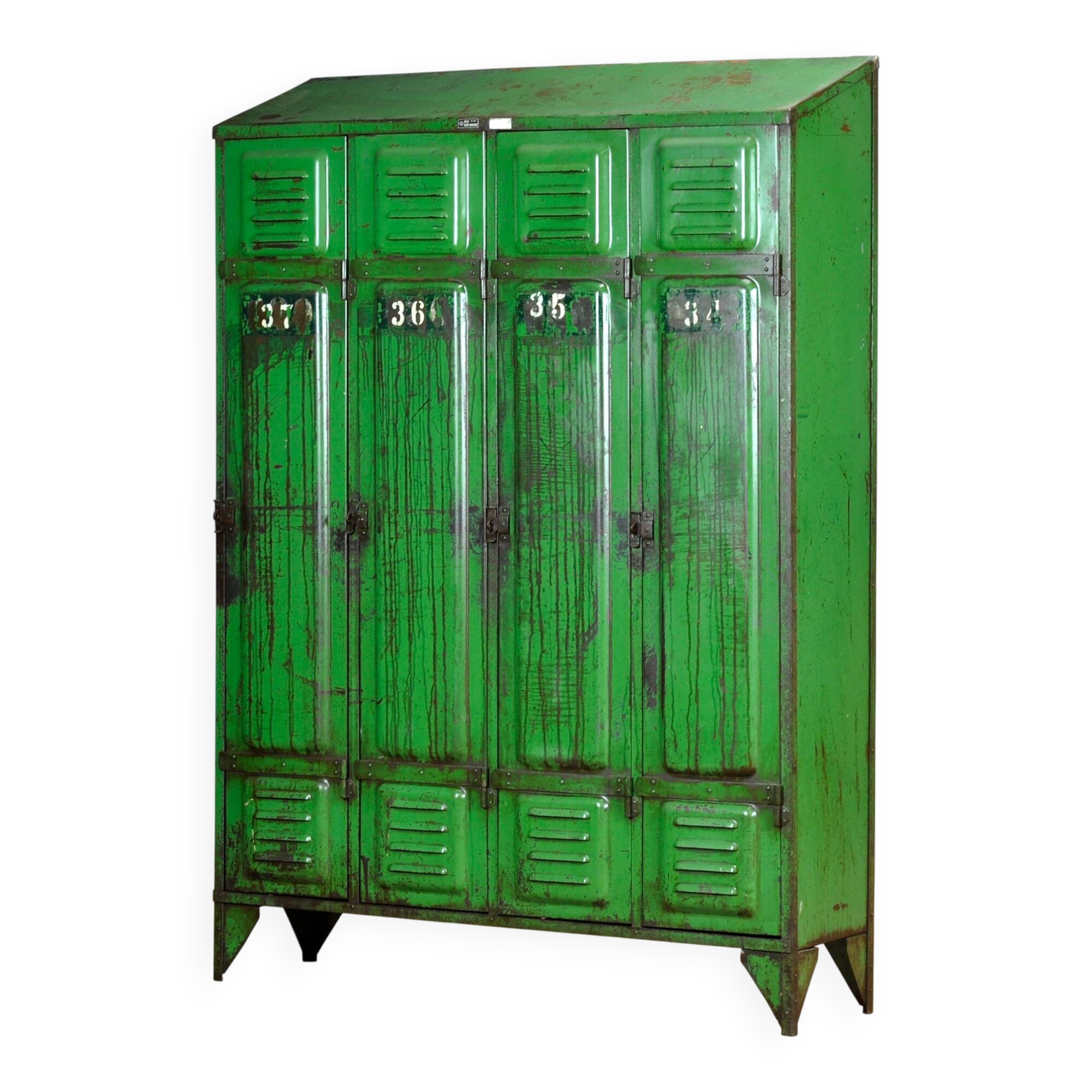 Casier industriel, années 1950