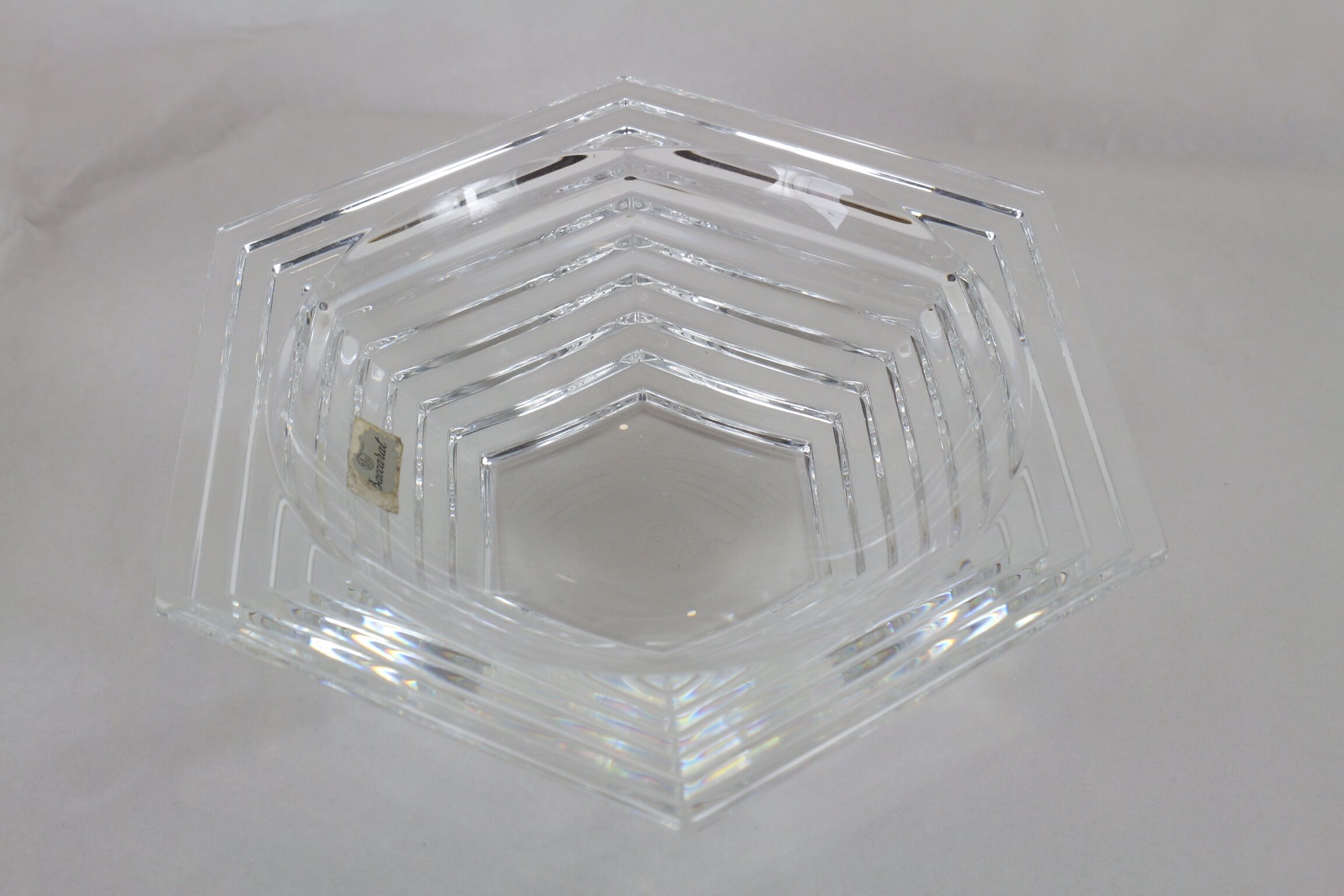 Hexagonal trinket bowl,