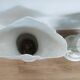 Pair of large vases of brides / cone vases 45 cm high