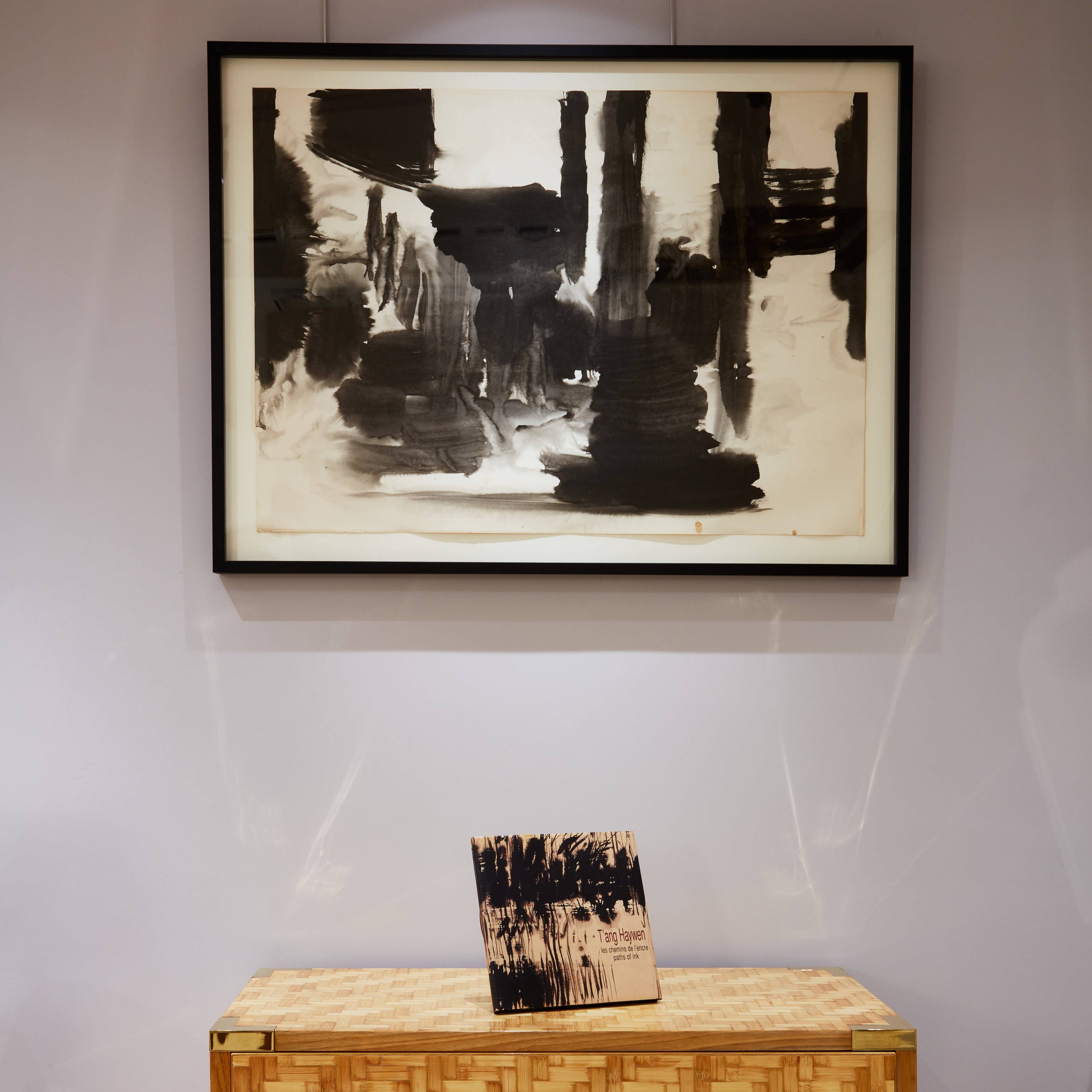 T'ang Haywen diptych ink on paper 1975