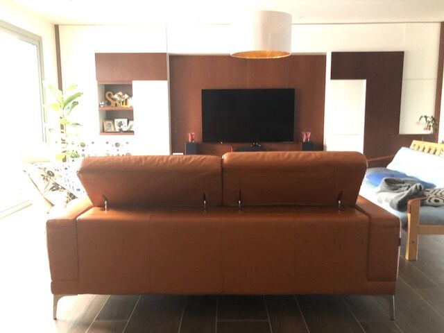 Leather sofa brand Egoitaliano