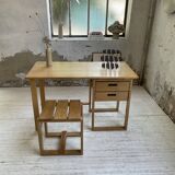 Architect's desk and stool from the 70s