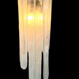 Pair of sconces " called murano waterfall " by carlo nason for mazzega