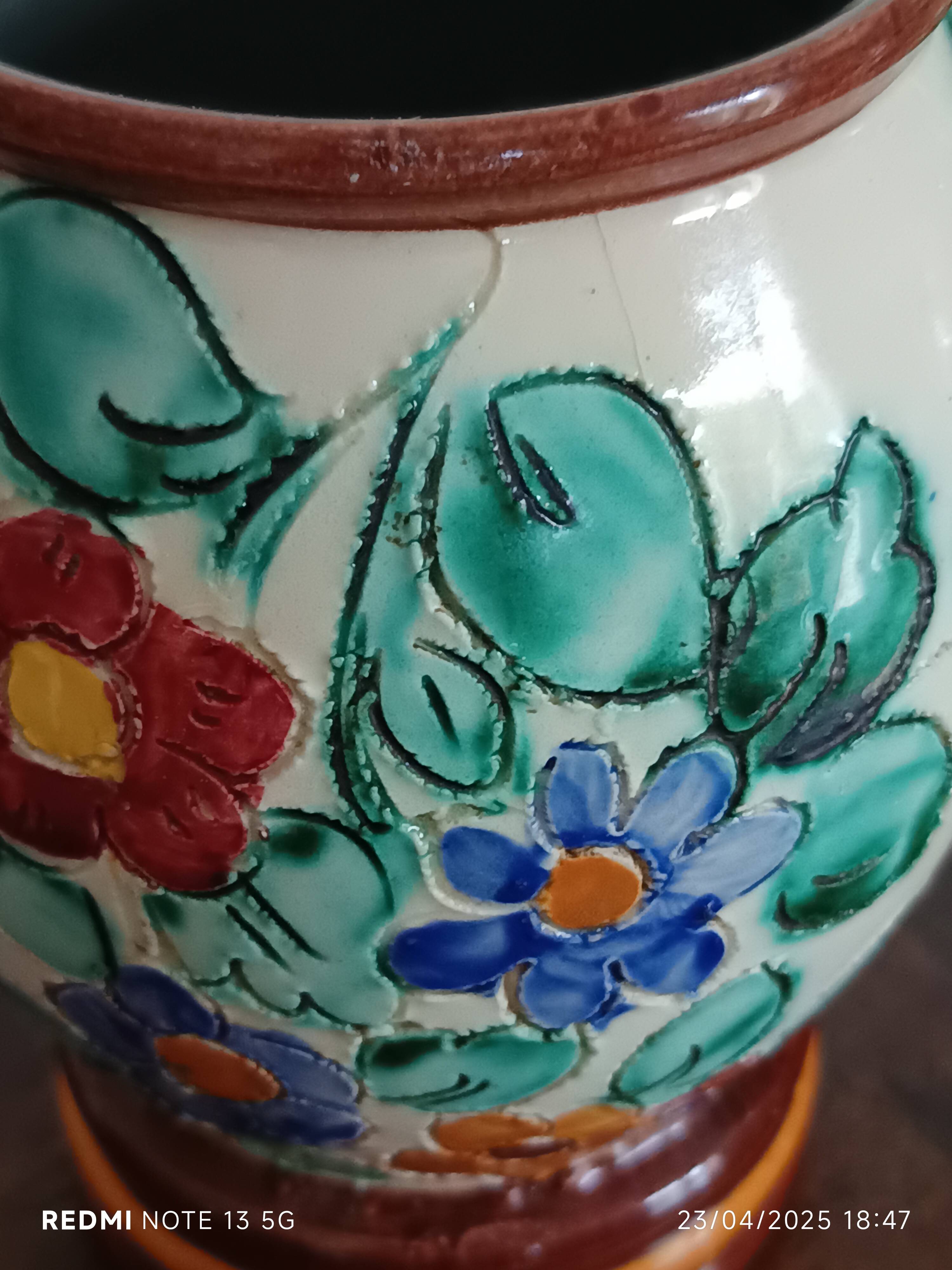 Pair of Cerart Monaco ear vases 1950/1960