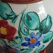 Paire de vases à oreilles Cerart Monaco 1950/1960