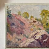 Oil painting on canvas "Cliff" No. 41