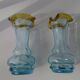 Paire de vases verrerie George Sand