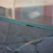 Roundtable low 80s vintage in glass and plexiglass