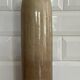 Beige stoneware bottle vase
