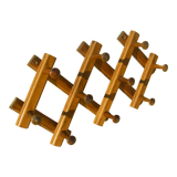 Vintage accordion coat rack