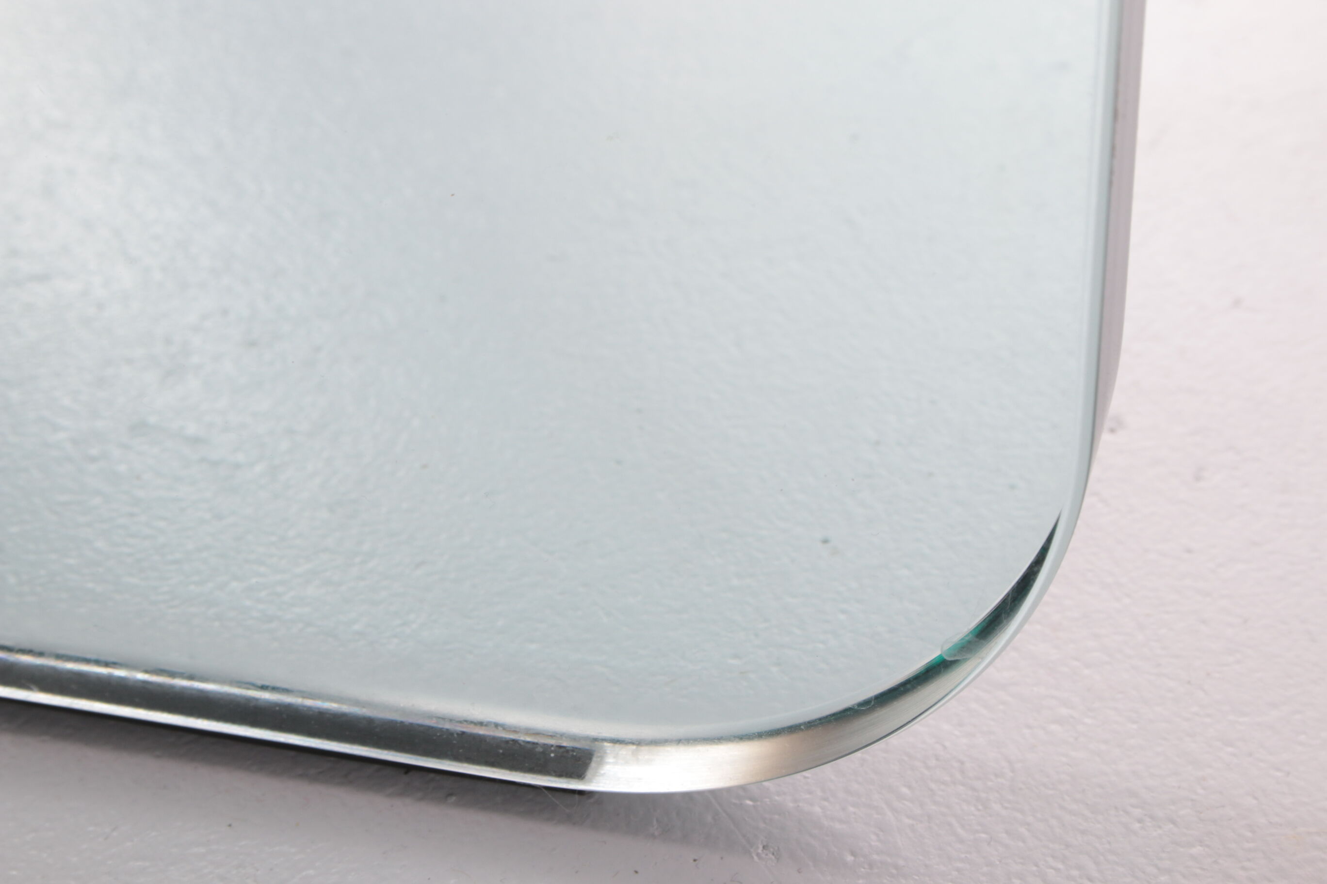 Black leather chair by Giovanni Tommaso Garattoni Italy glass and black leather