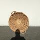 Vintage handmade wicker storage basket