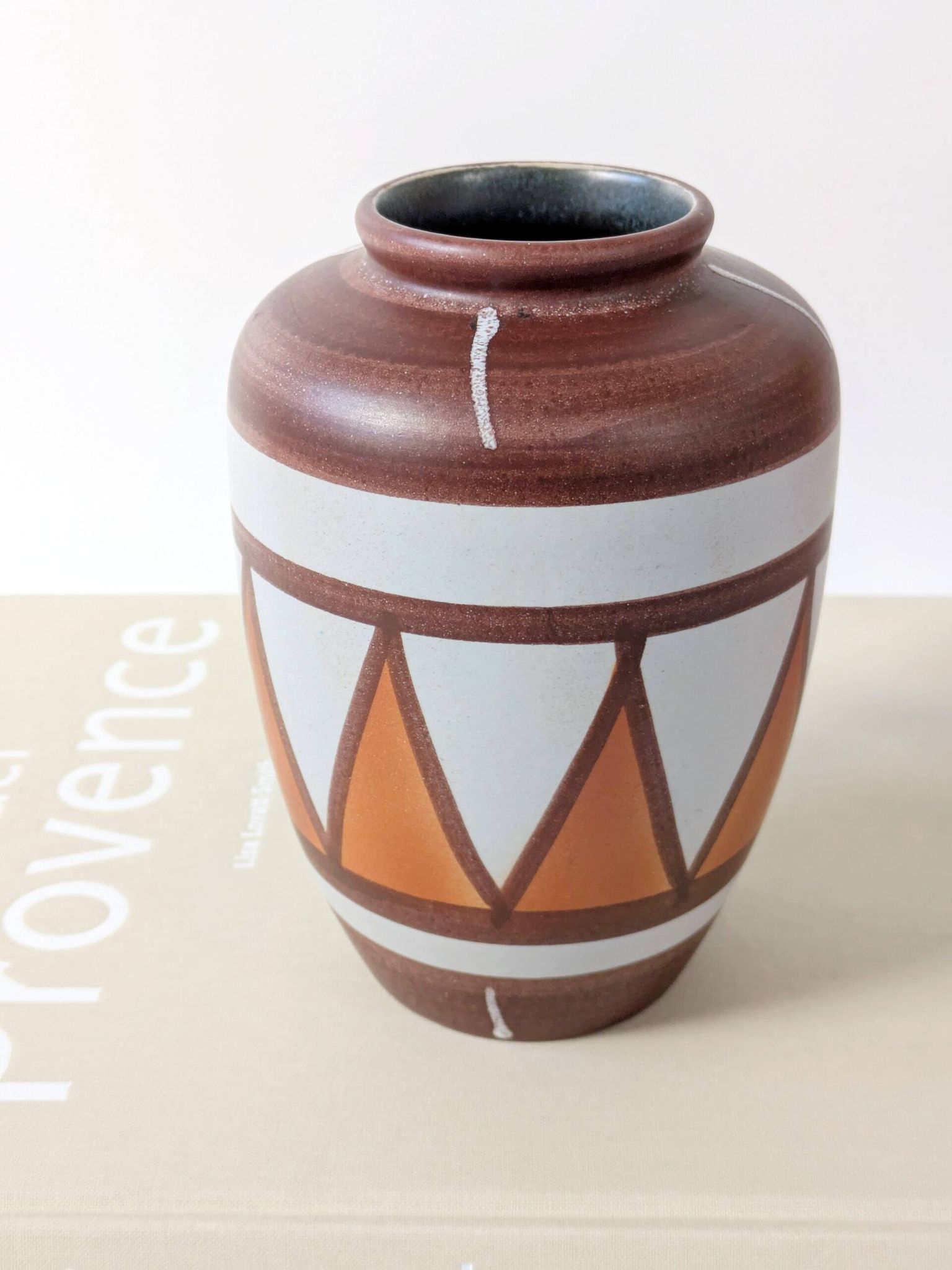 Ceramic vase from the 1960s, Ilkra, West Germany
