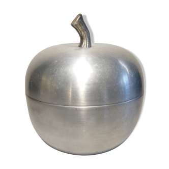 Seau à glace "pomme" en aluminium