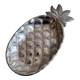 Silver-plated pineapple pocket emptier