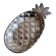 Silver-plated pineapple pocket emptier