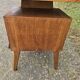 Scandinavian-style compass-legged desk, 1950s
