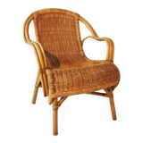 Rattan armchair