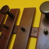 Mid century wall-mounted coat and hat rack, 1960s