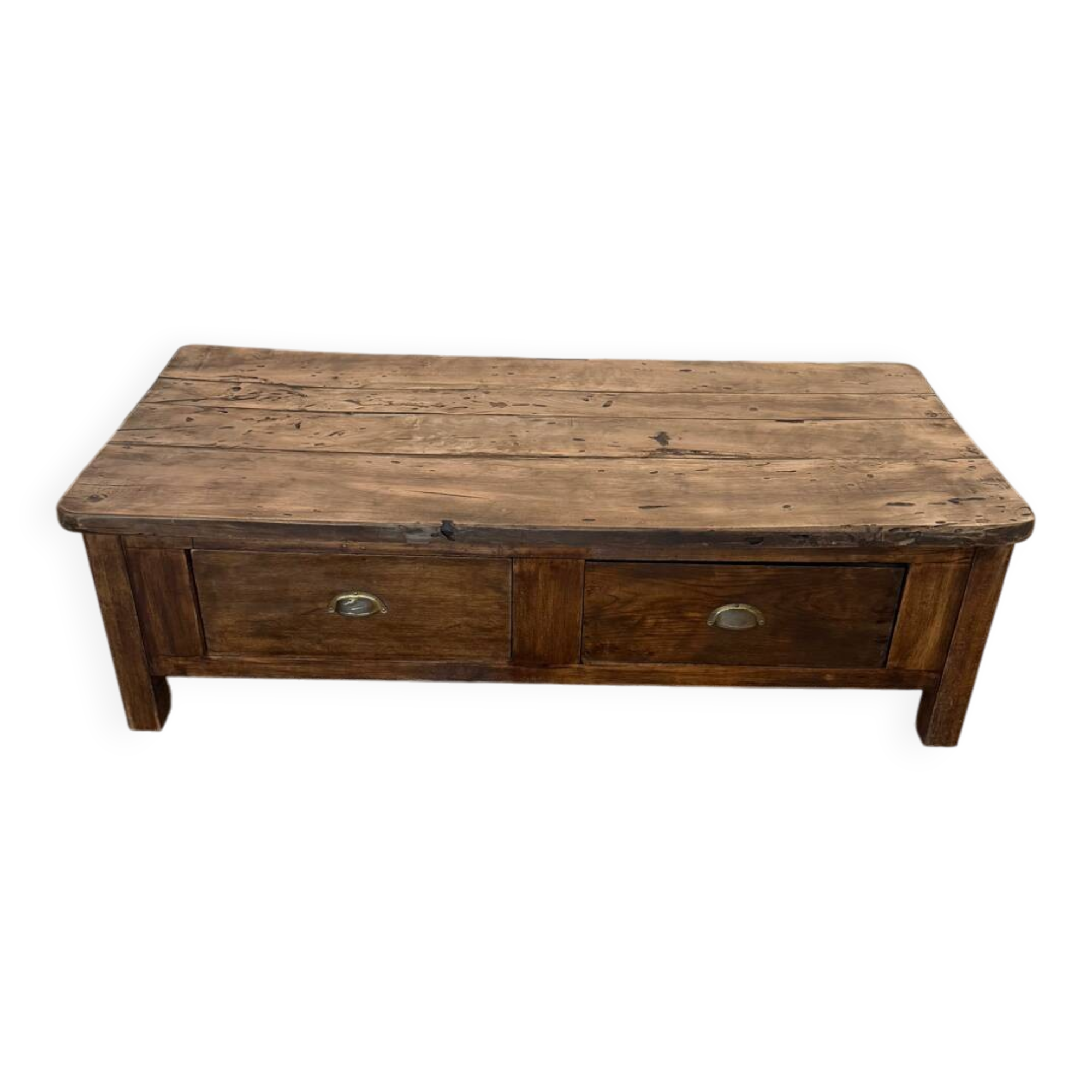 Solid wood coffee table