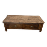 Solid wood coffee table