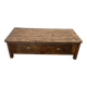 Solid wood coffee table