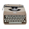 Typewriter Underwood 18 and his briefcase