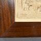 Bas-Relief Painting in Petrified Limestone, signed CF.Becker – Late 19th century