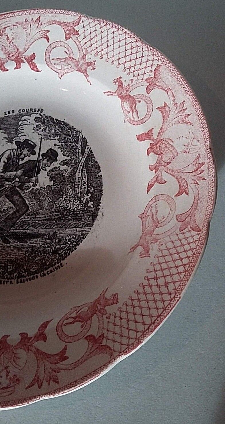 Talking plate themed Pexonne races