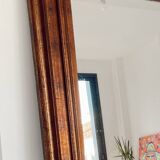 Vintage wooden mirror