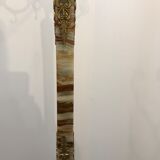 Bronze and onyx coat rack