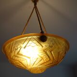 Lustre art déco Schneider