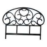 Vintage bamboo rattan headboard from the 80s.