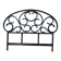 Vintage bamboo rattan headboard from the 80s.