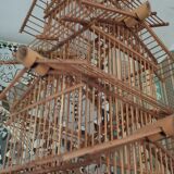 Handcrafted wooden cage