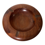 Cendrier / Vide Poche Bois Massif - Fabrication Artisanale Vintage