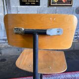 Vintage Swivel and Adjustable Industrial Workshop/Office Chair - 70s